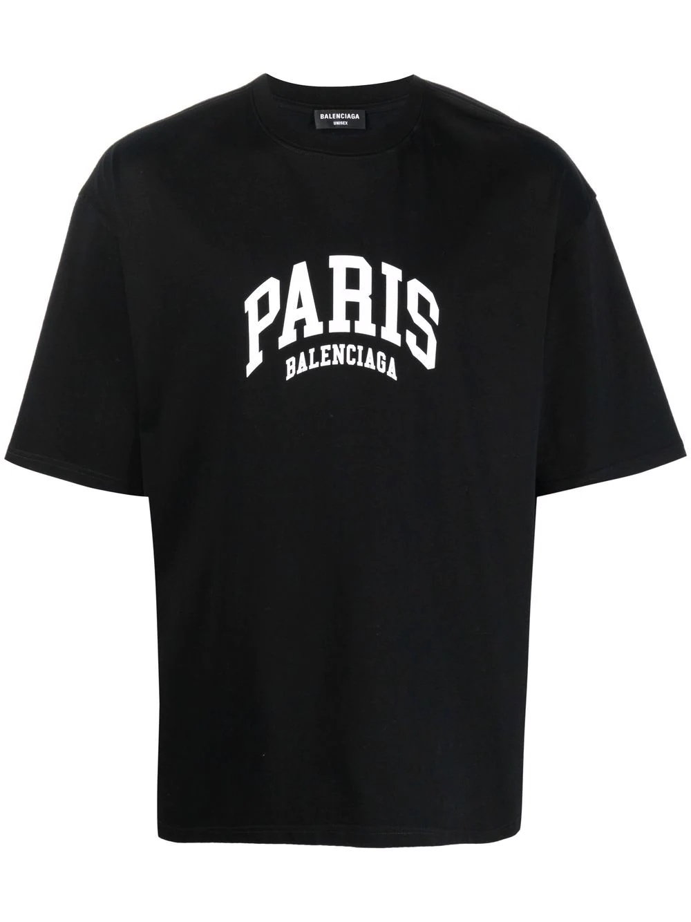 Paris logo cotton T-shirt - 1