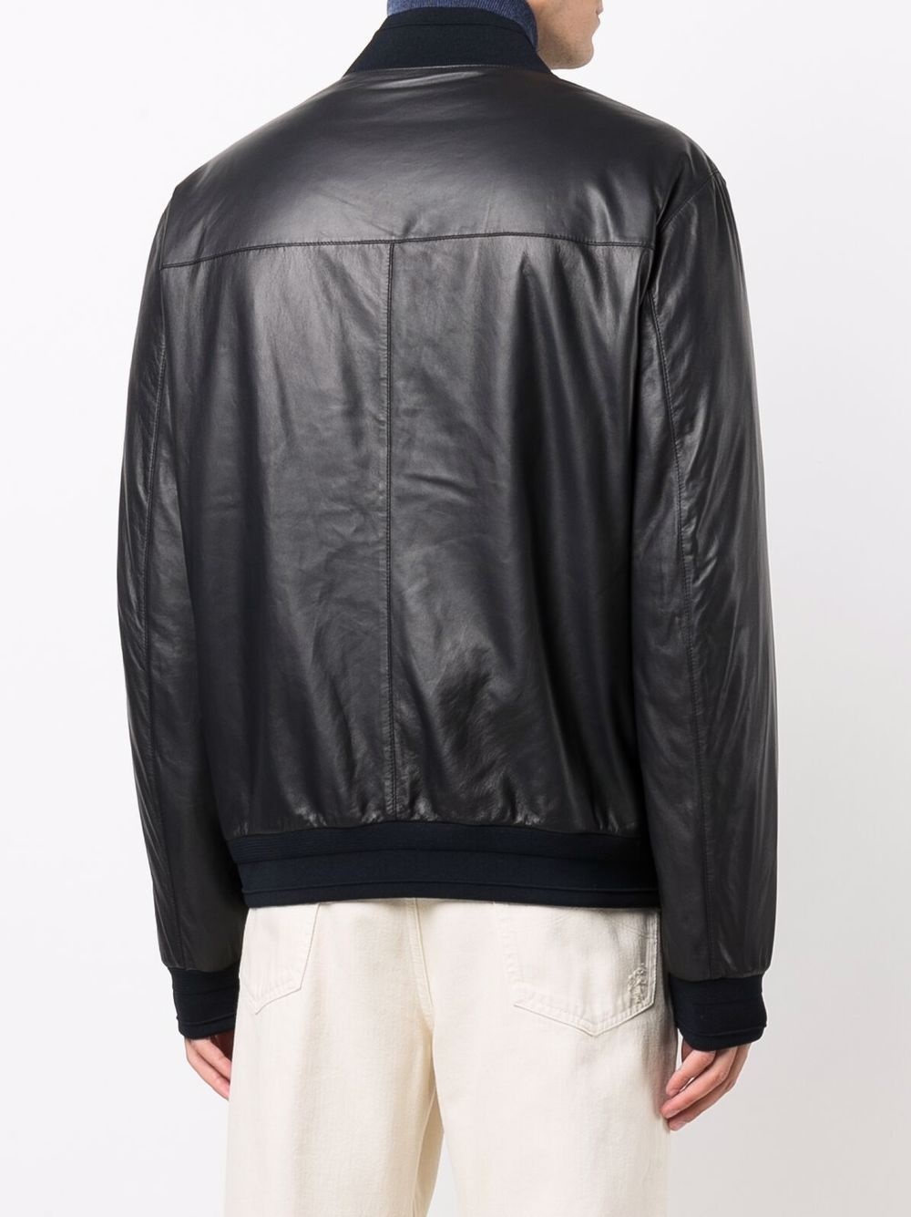 zipped bomber jacket - 4