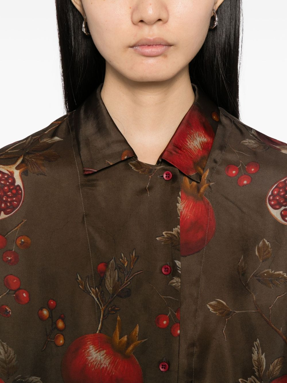 graphic-print shirt - 5