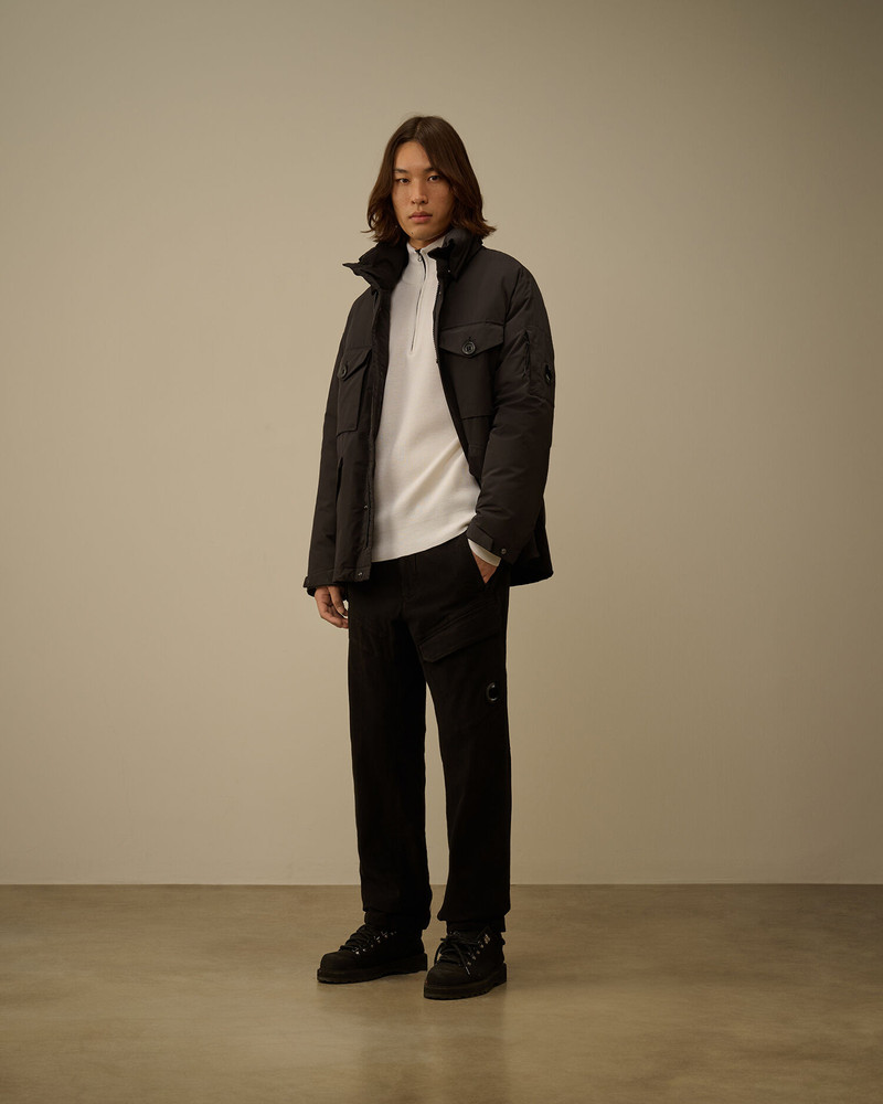 C.P. Company Re-Wool Half Zip Lens Sweater outlook