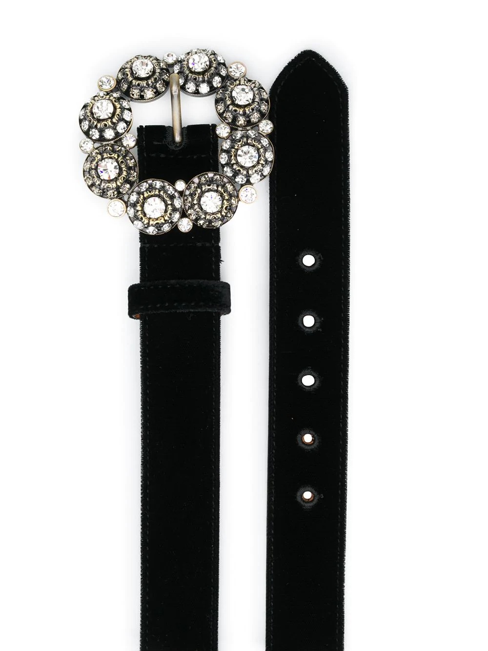 crystal buckle belt - 2