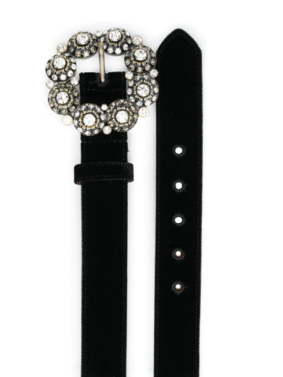 Etro crystal buckle belt outlook