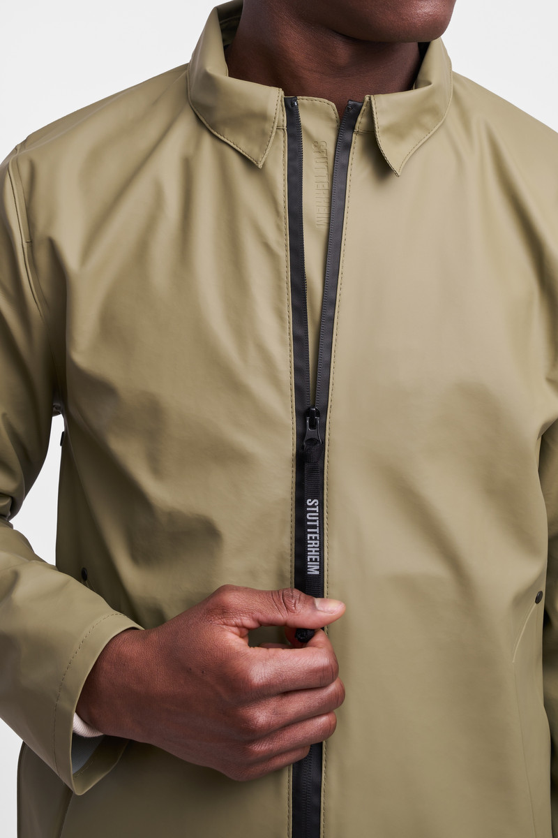 Portabello Lightweight Parka Aloe 7