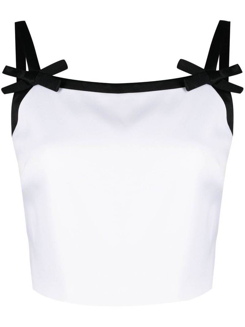 bow-detail crop top 1