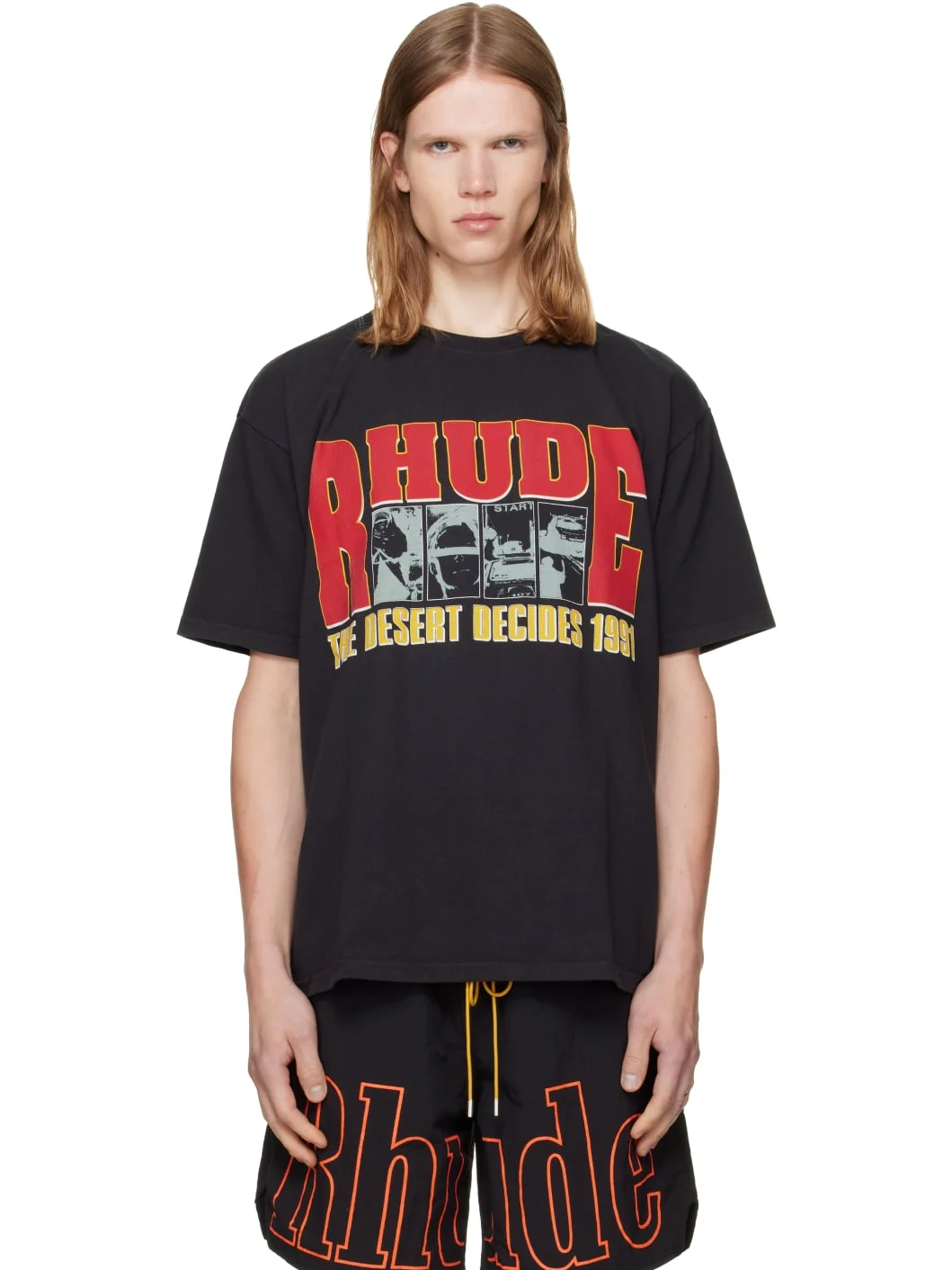 Black 'The Desert Decides' T-shirt - 1