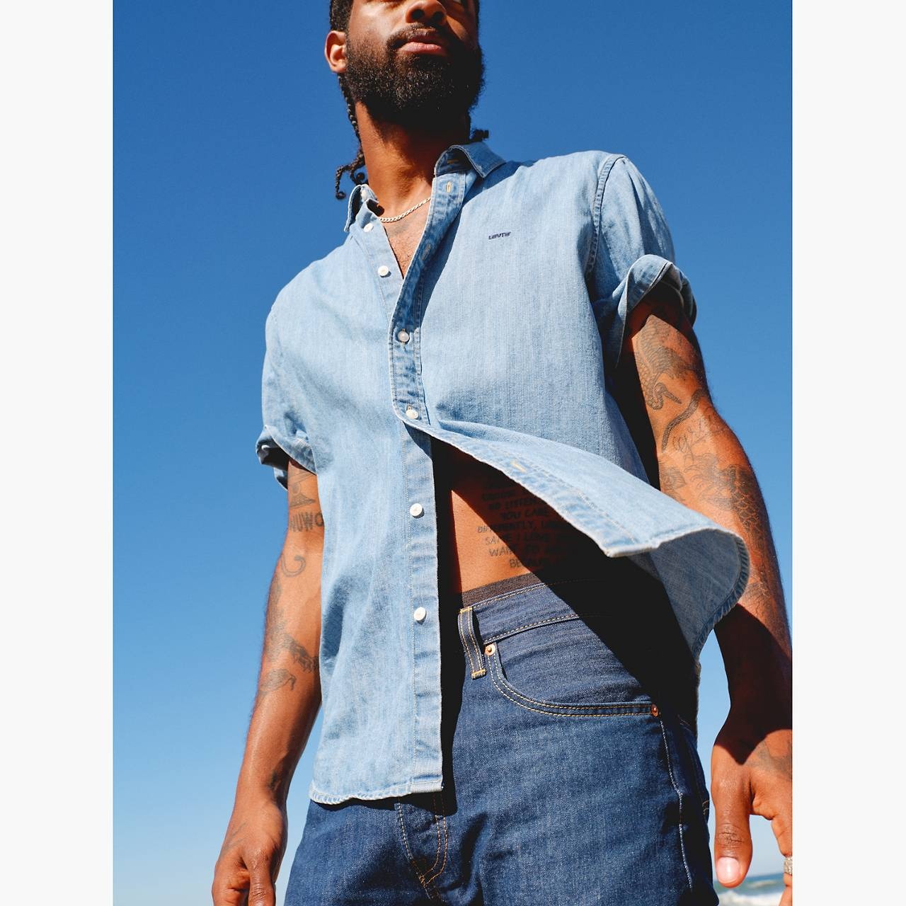 SHORT SLEEVE AUTHENTIC BUTTON-DOWN SHIRT - 7
