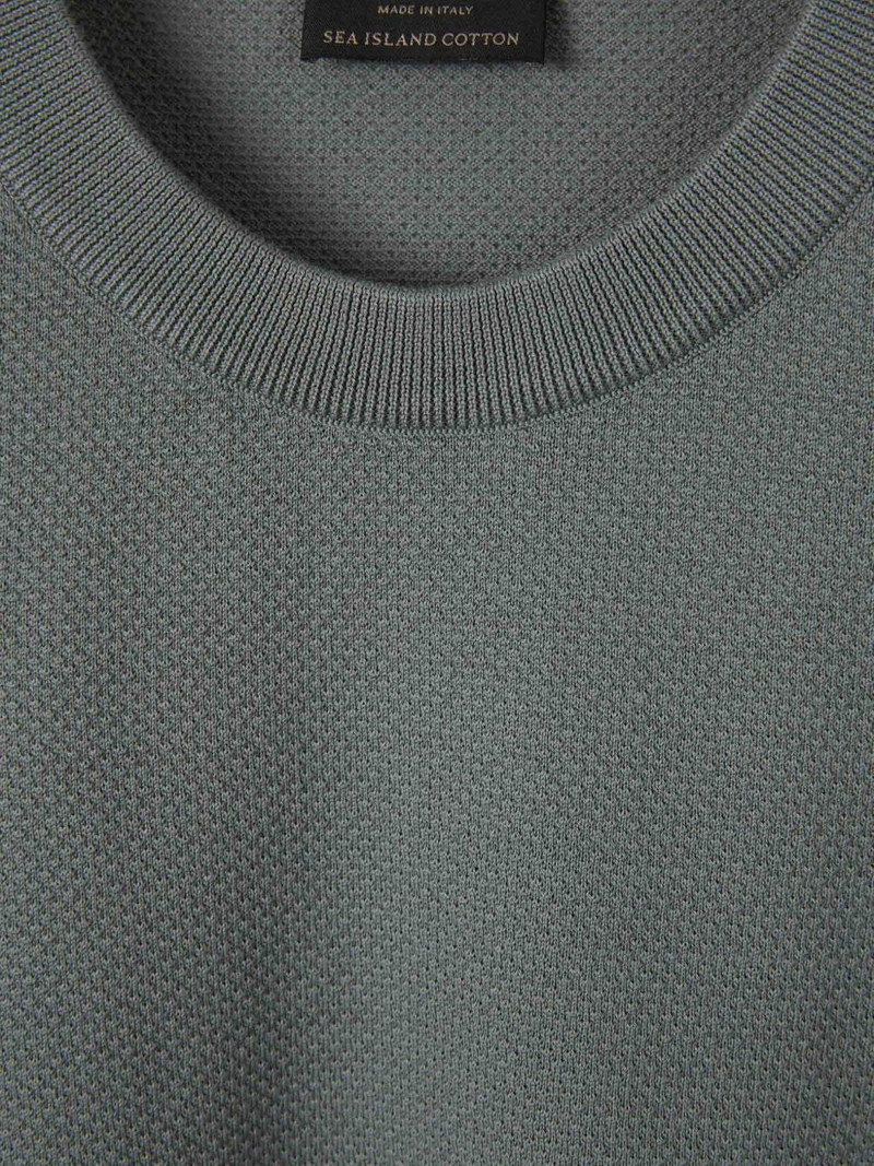textured T-shirt 3