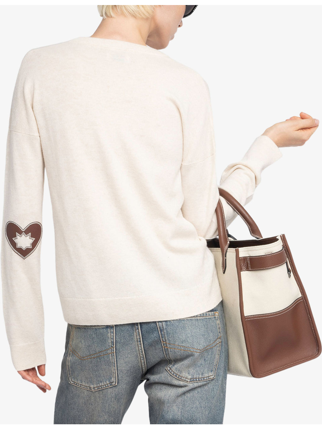 Vivi V-Neck Regular-Fit Cashmere Jumper - 4