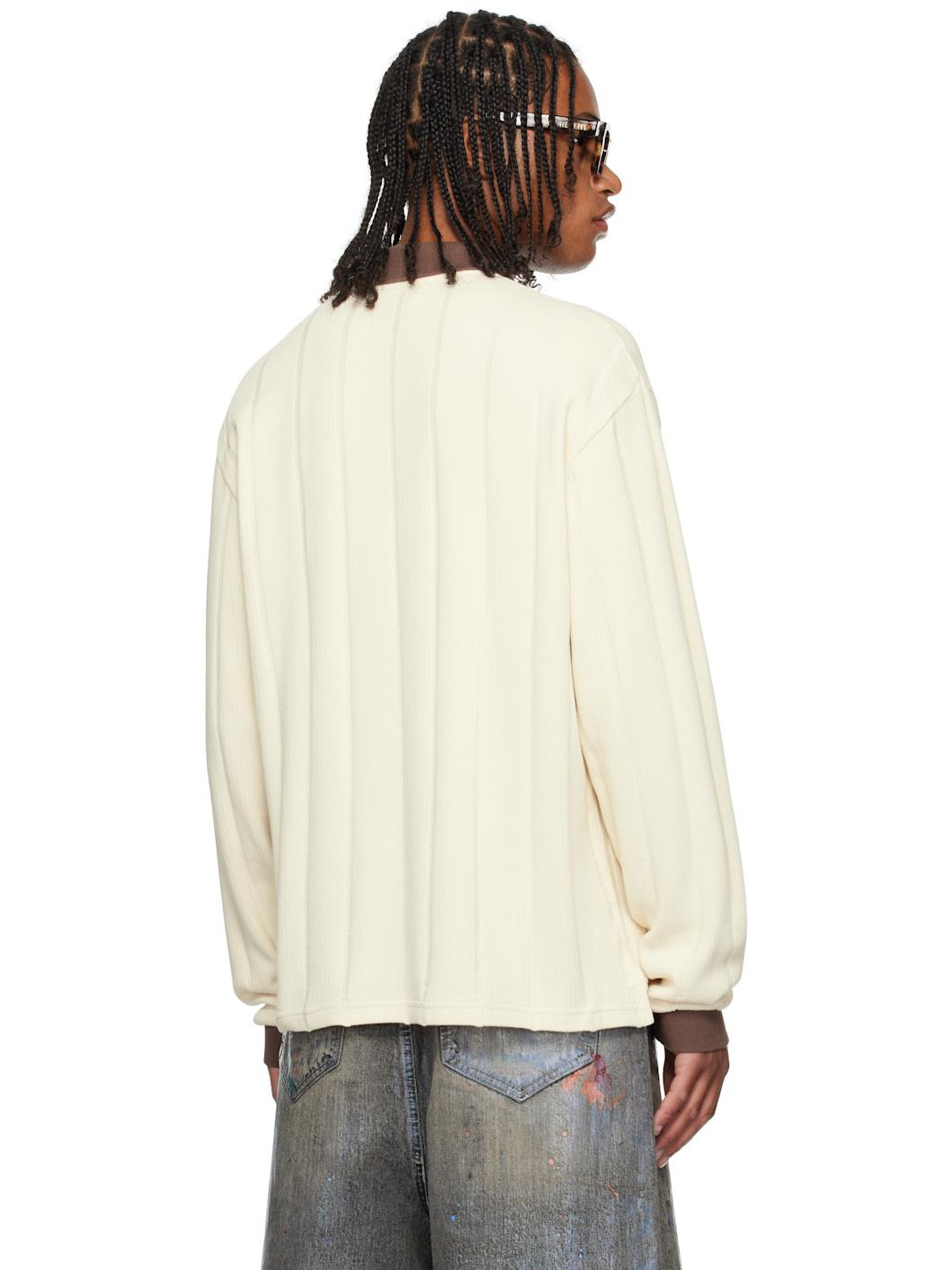 Off-White Retro Football Long Sleeve Polo - 3