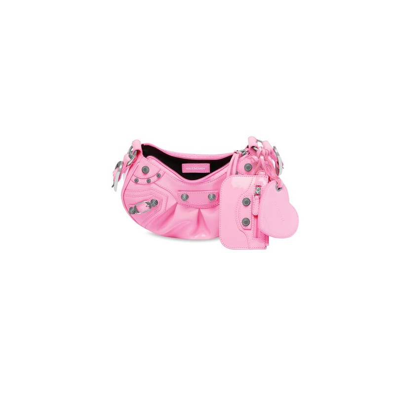 Women's Le Cagole Xs Shoulder Bag in Pink 8