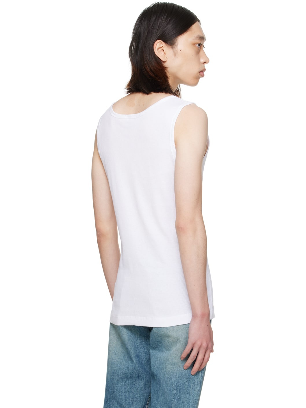 White Pippen Tank Top - 3