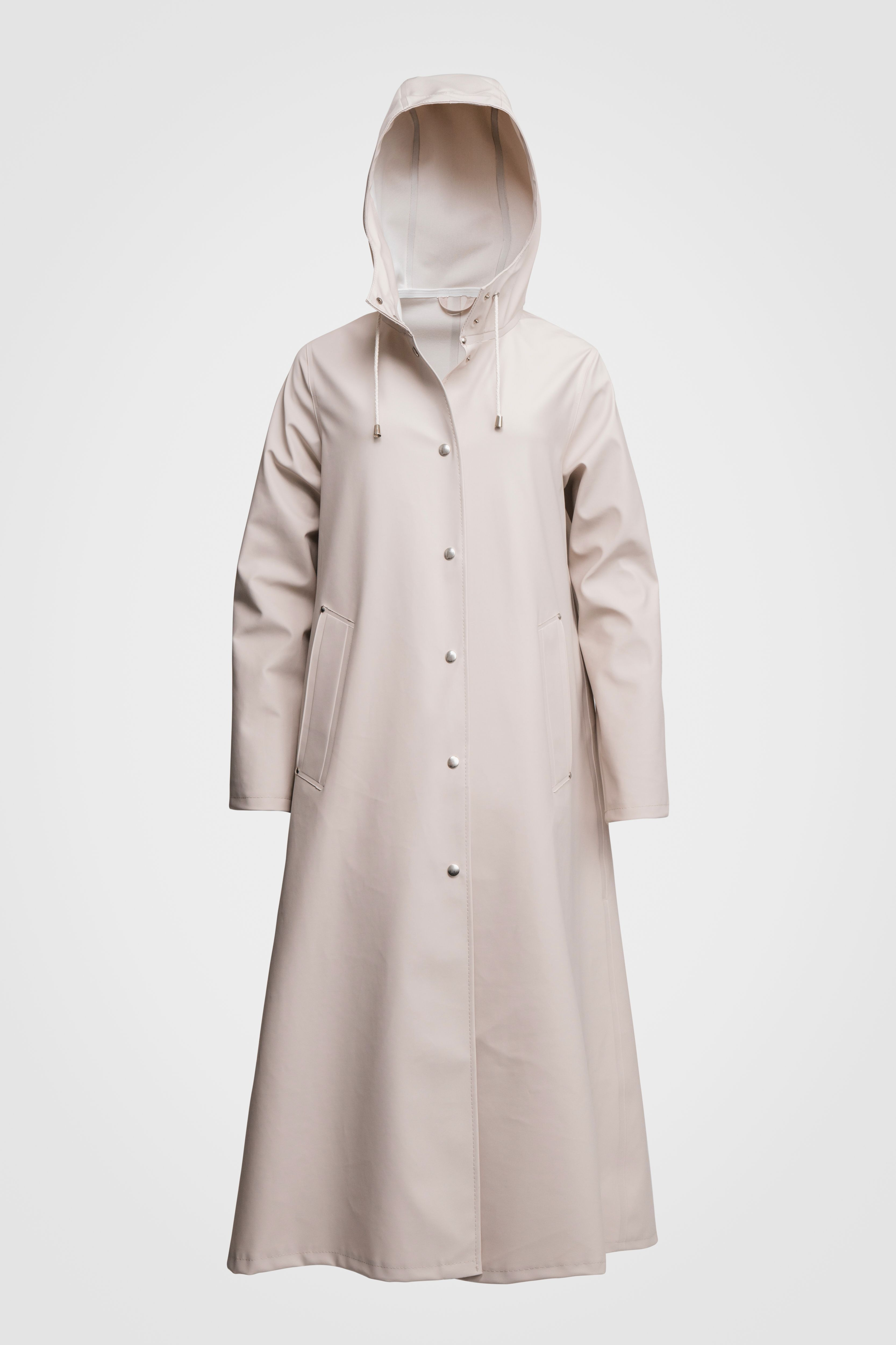Mosebacke Long Raincoat Light Sand - 6