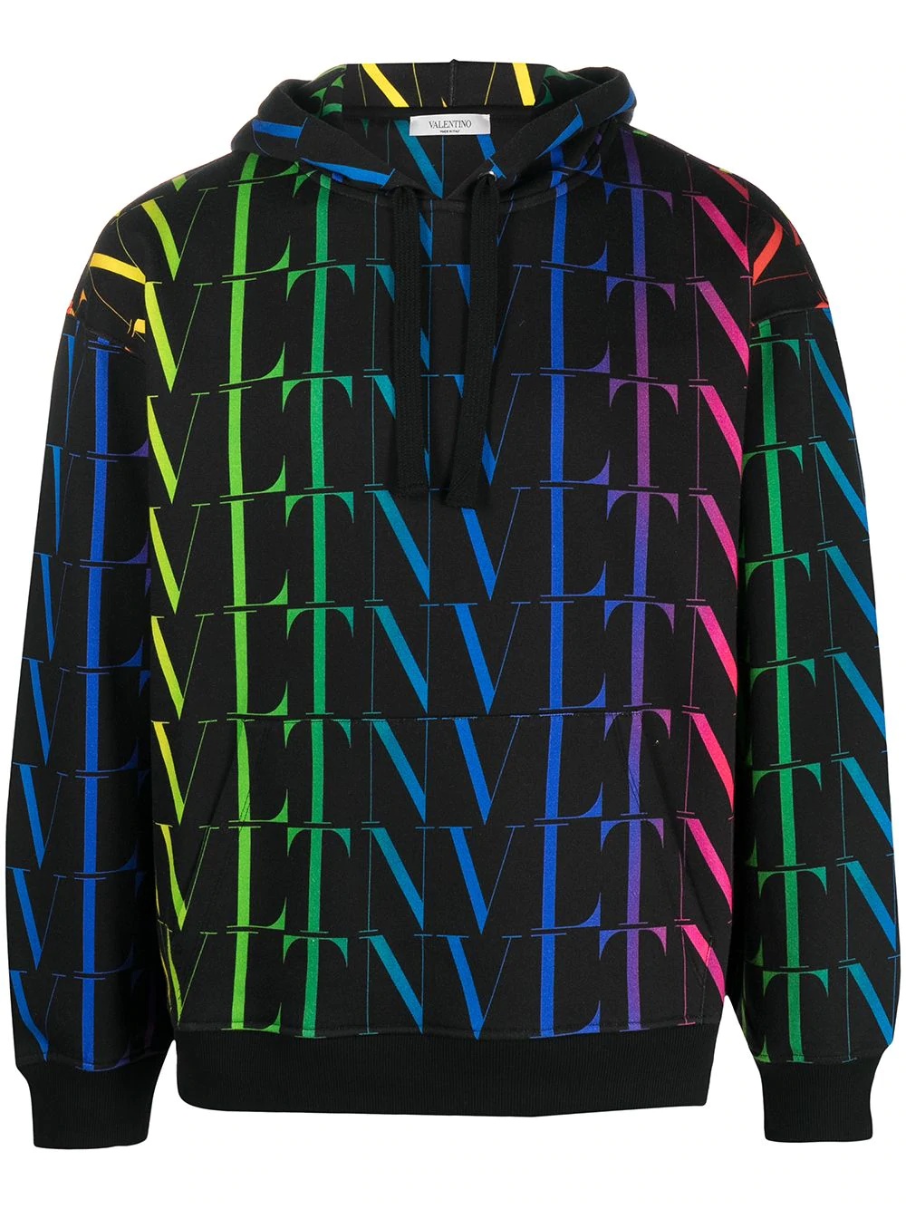 VLTN-print hoodie - 1