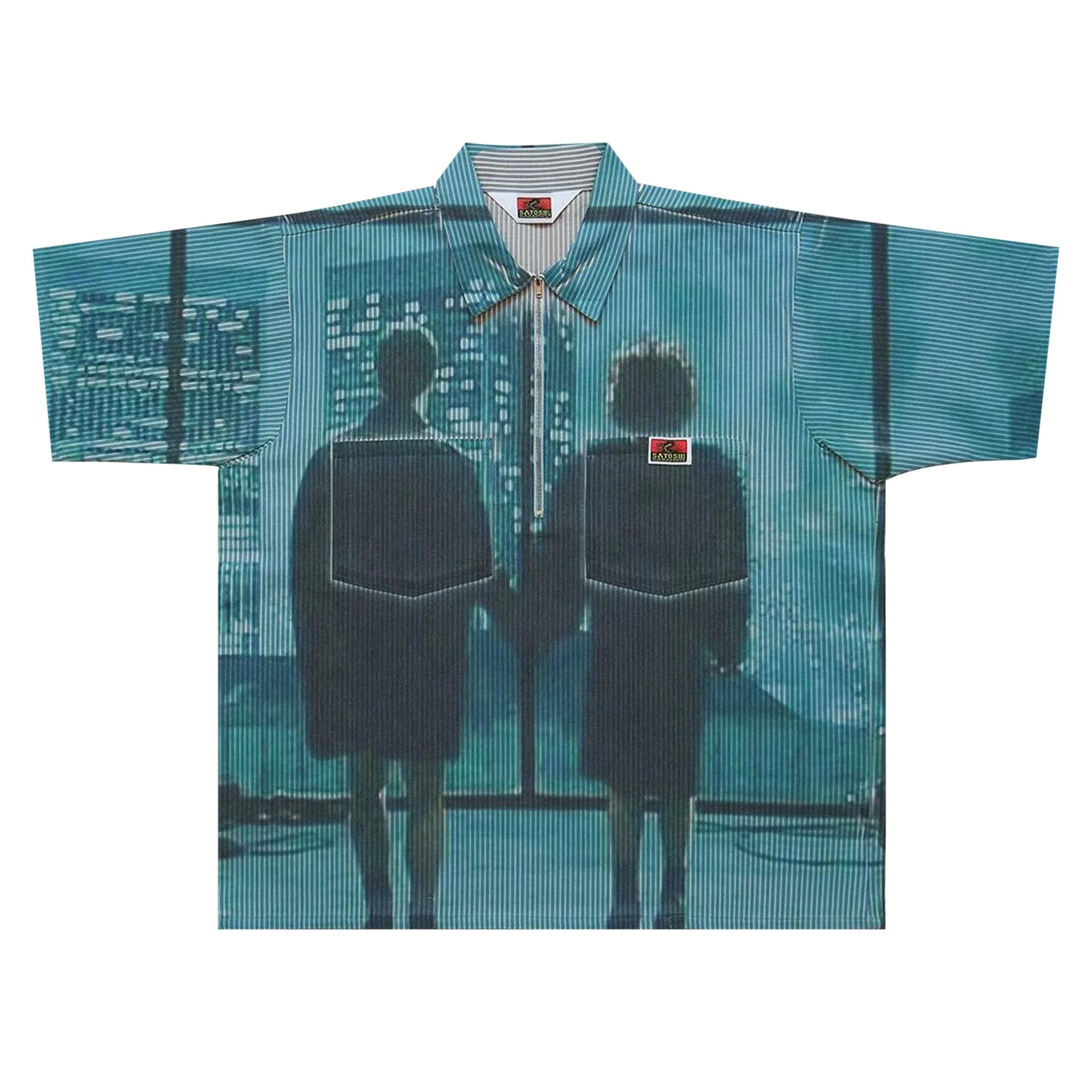 Satoshi Nakamoto Weird Time Shirt 'Blue' - 1