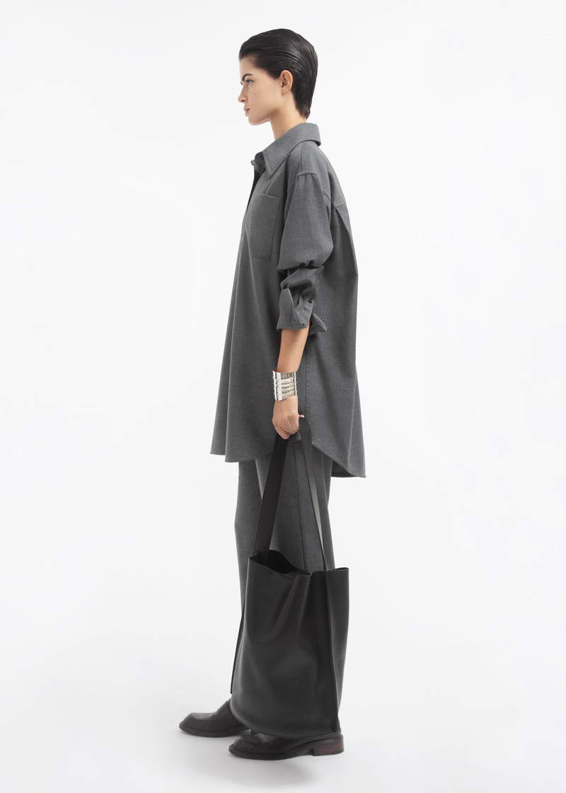 Overshirt in Melange Wool 6