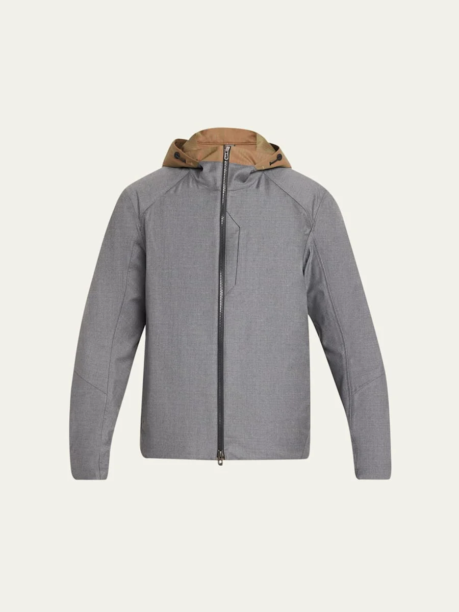 Men's Summer Balma Waterproof Hooded Jacket - 1