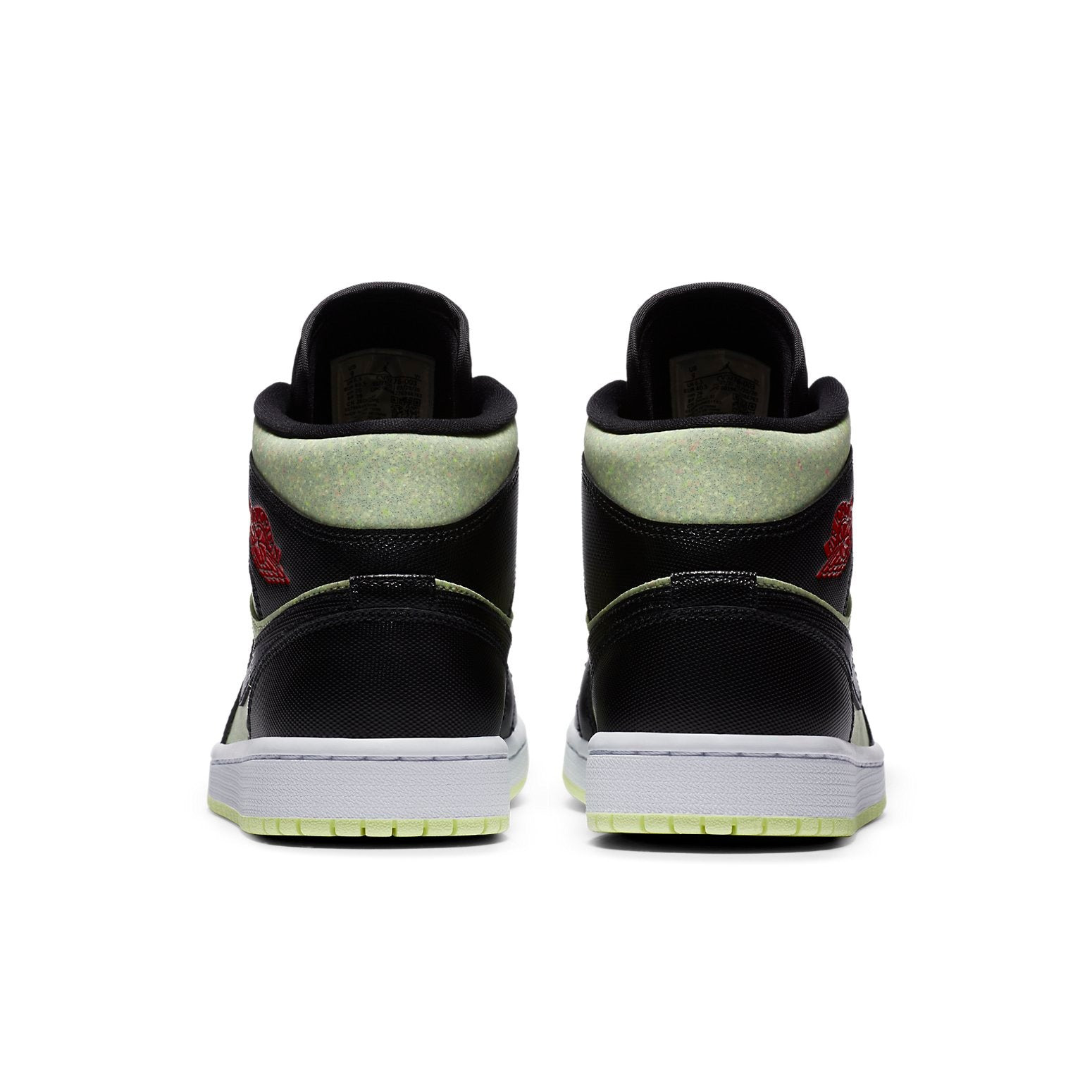(WMNS) Air Jordan 1 Mid SE 'Black Barely Volt' CV5276-003 - 5