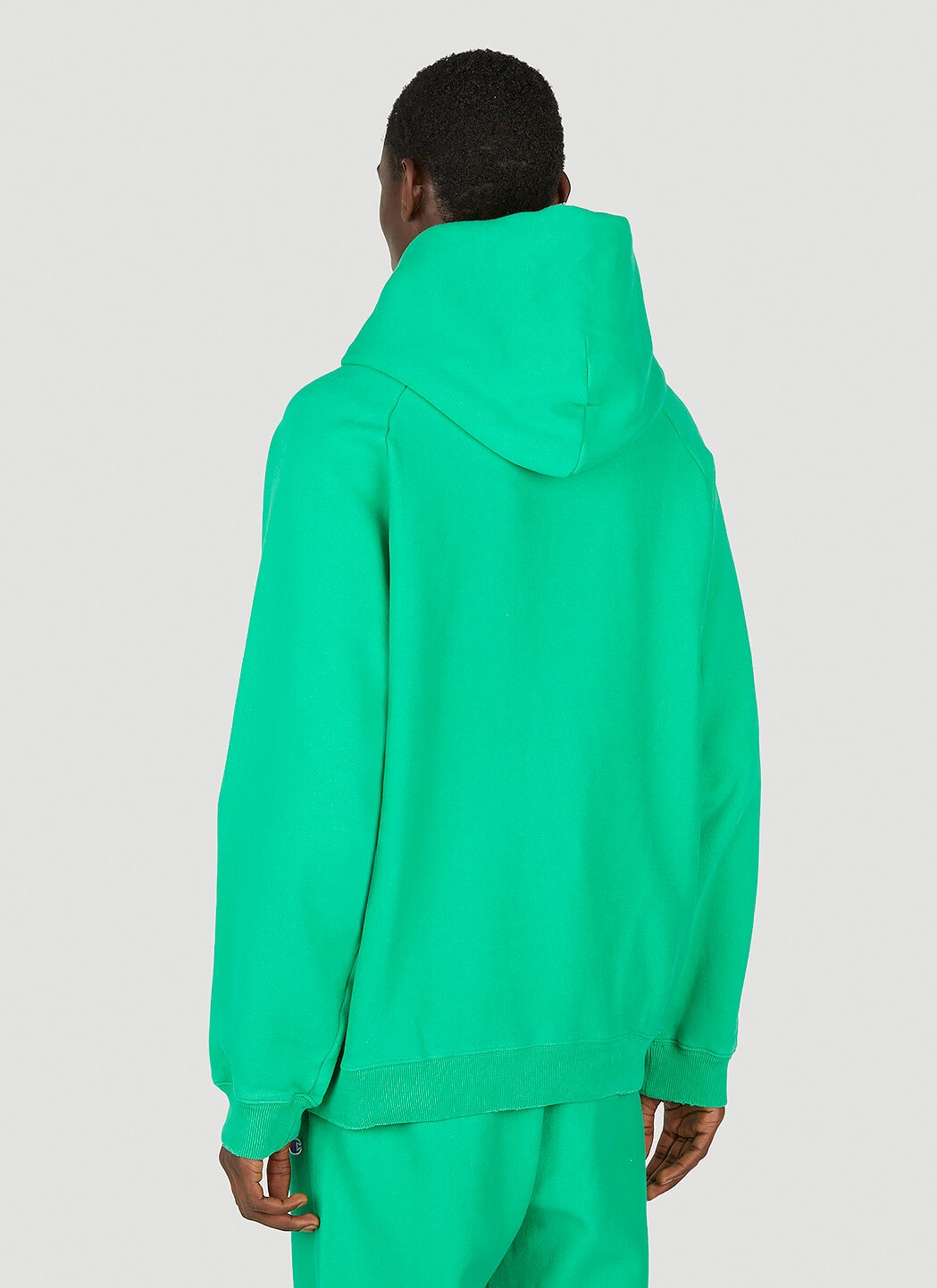Logo Embroidered Hooded Sweatshirt - 4