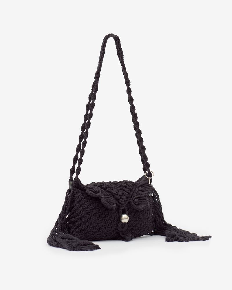 MERINE MACRAME BAGUETTE BAG - 5