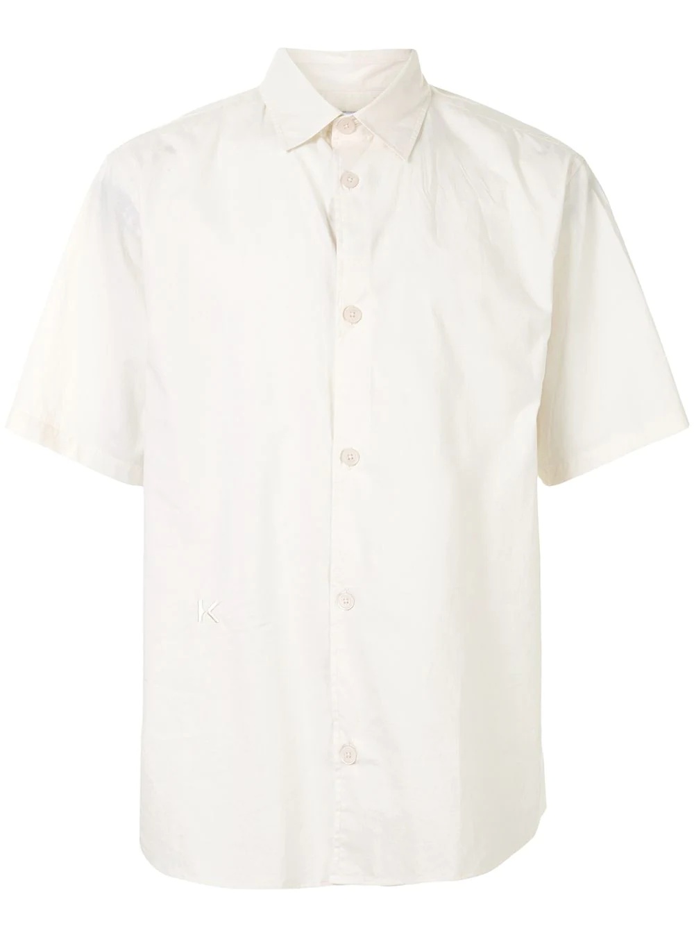 casual short-sleeved shirt - 1