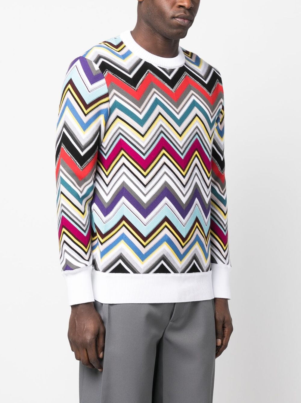 zig-zag sweatshirt - 3