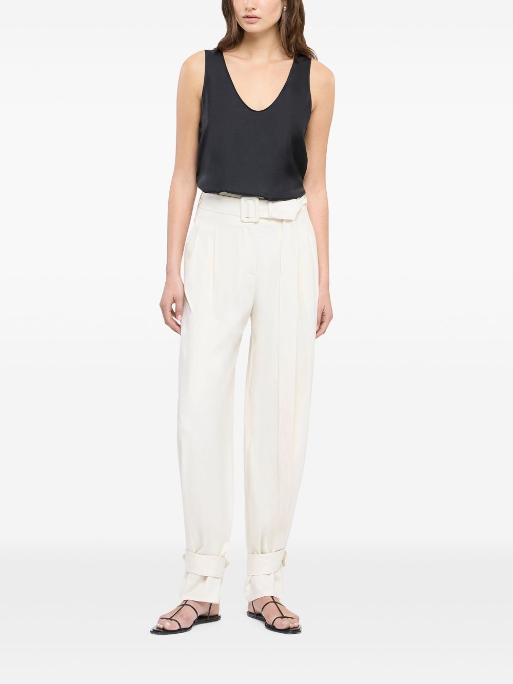 silk tank top - 2