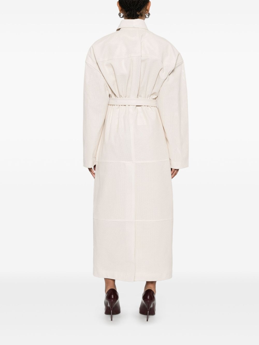 perforated coat - 4