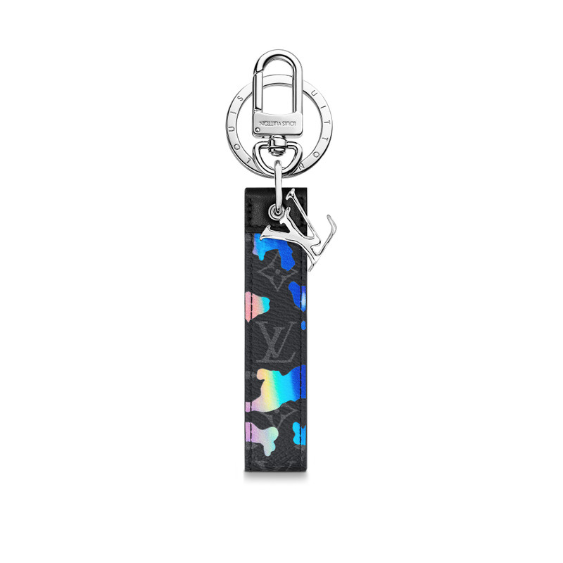 LV Shape Dragonne Bag Charm and Key Holder 1