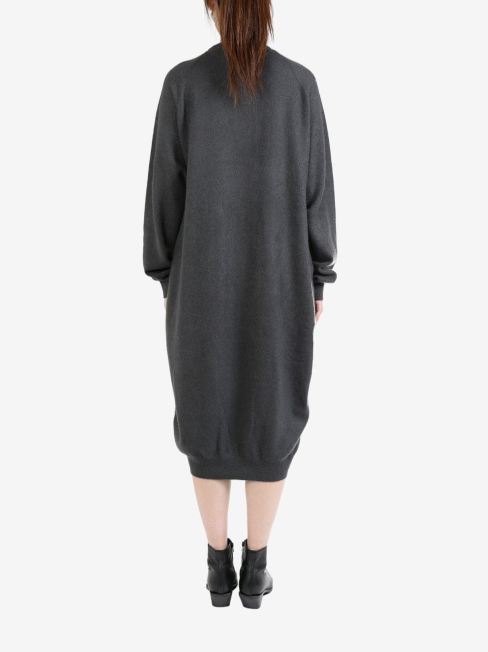 cashmere balloon dress - 3