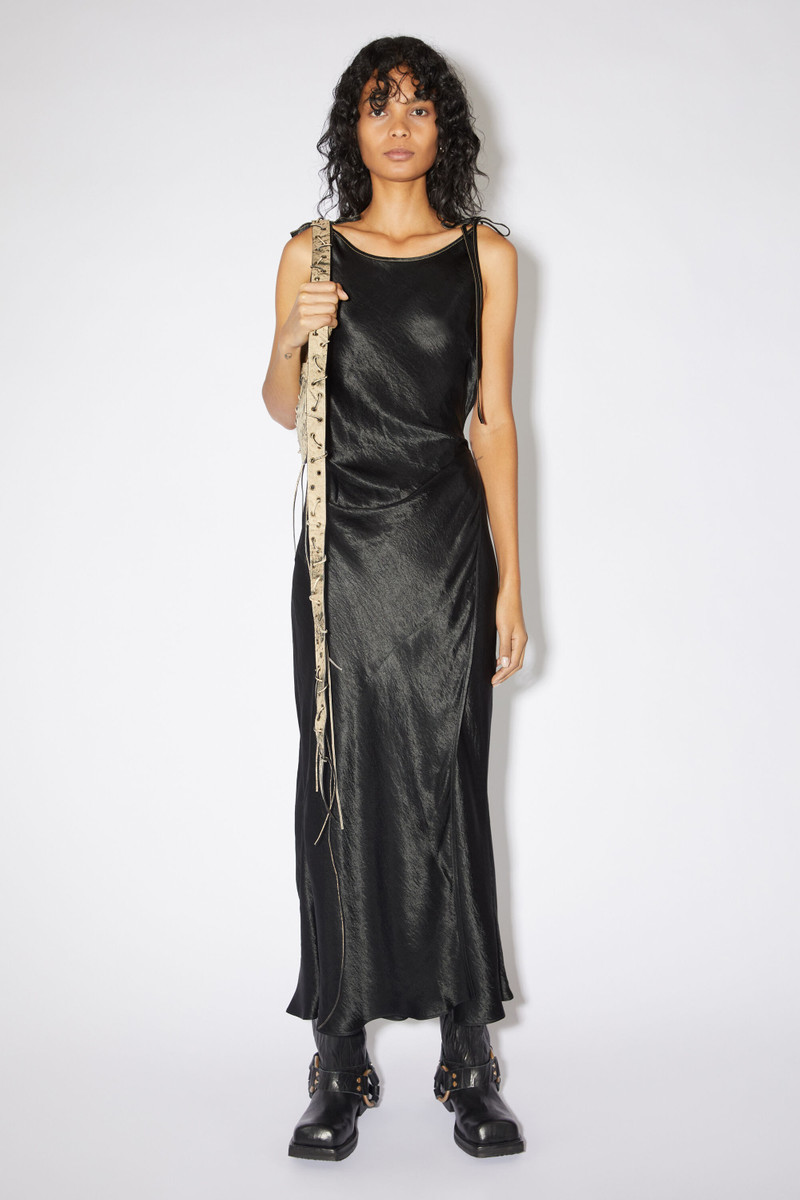 Acne Studios Satin dress - Black outlook