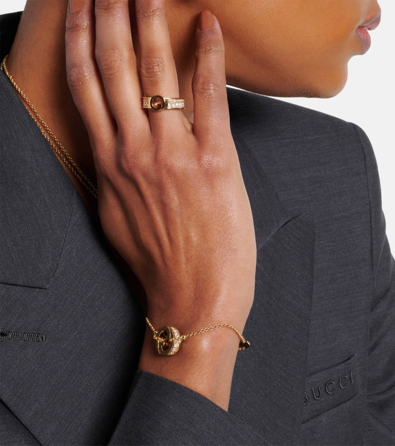 Gucci Blondie embellished ring 3