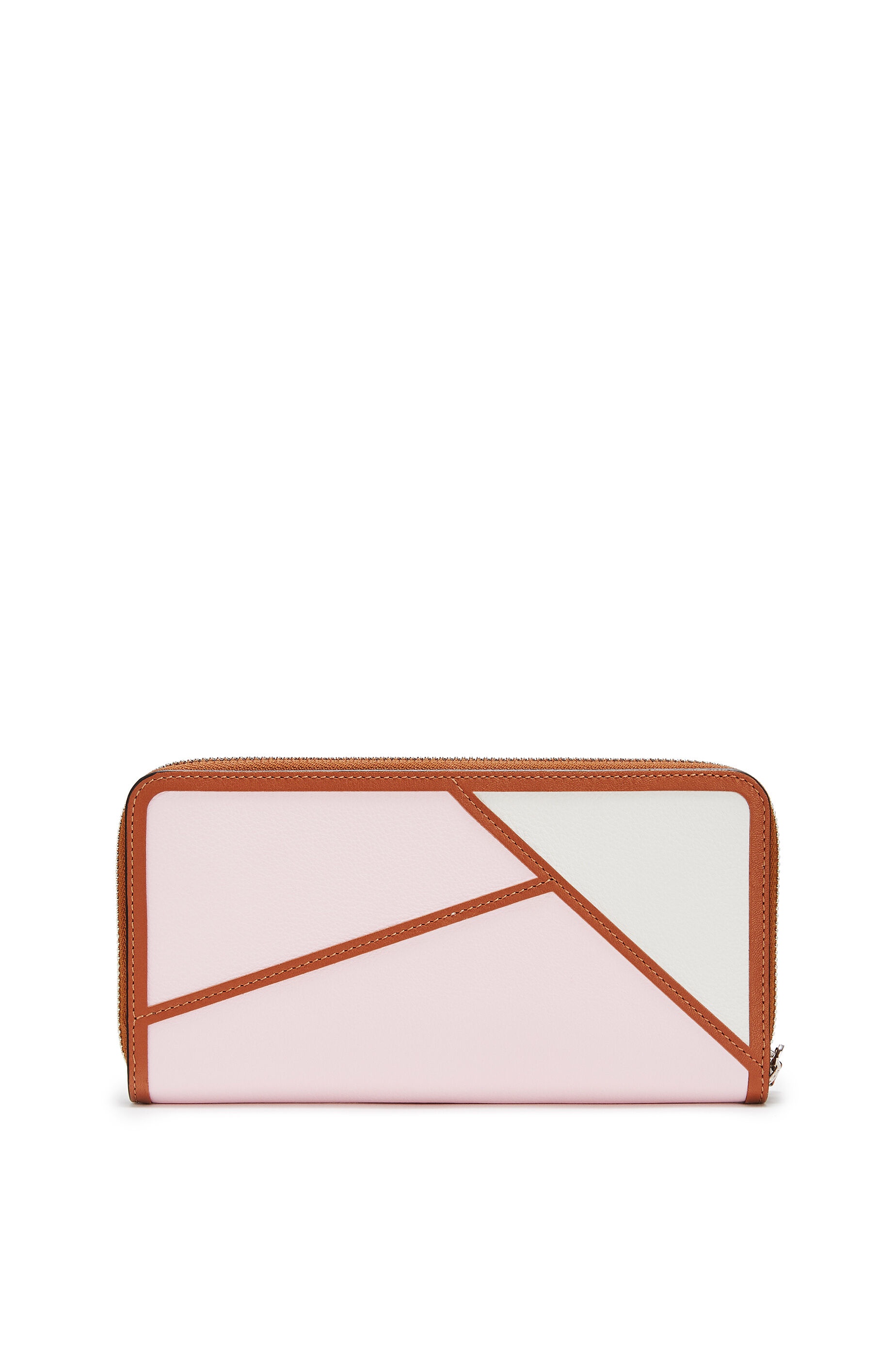 Puzzle zip around wallet in classic calfskin - 9