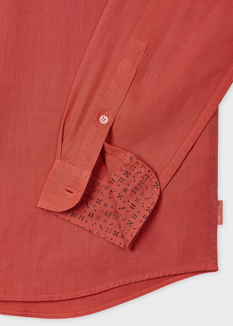 Coral Lyocell-Cotton Shirt 3