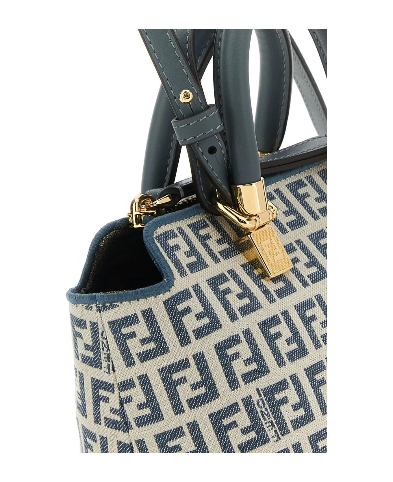 トートバッグ FENDI Embroidered Fabric Mini By The Way Handbag FENDI Embroidered Fabric Mini By The Way Handbag | italist
