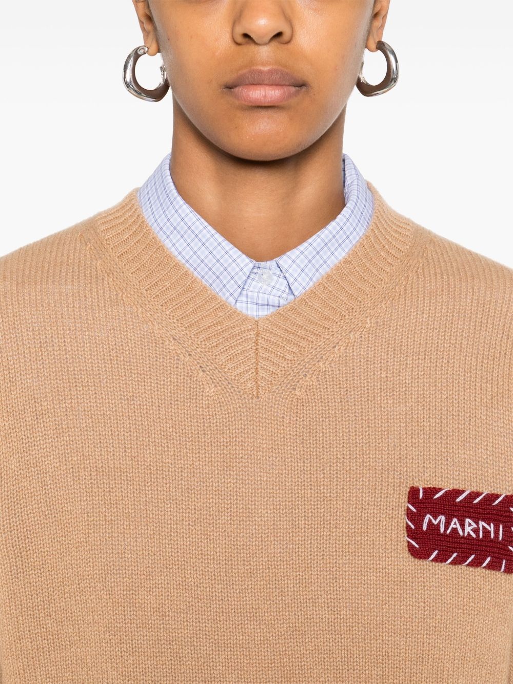 V-neck sweater - 5