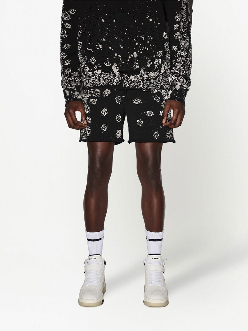 AMIRI bandana-print beach shorts outlook