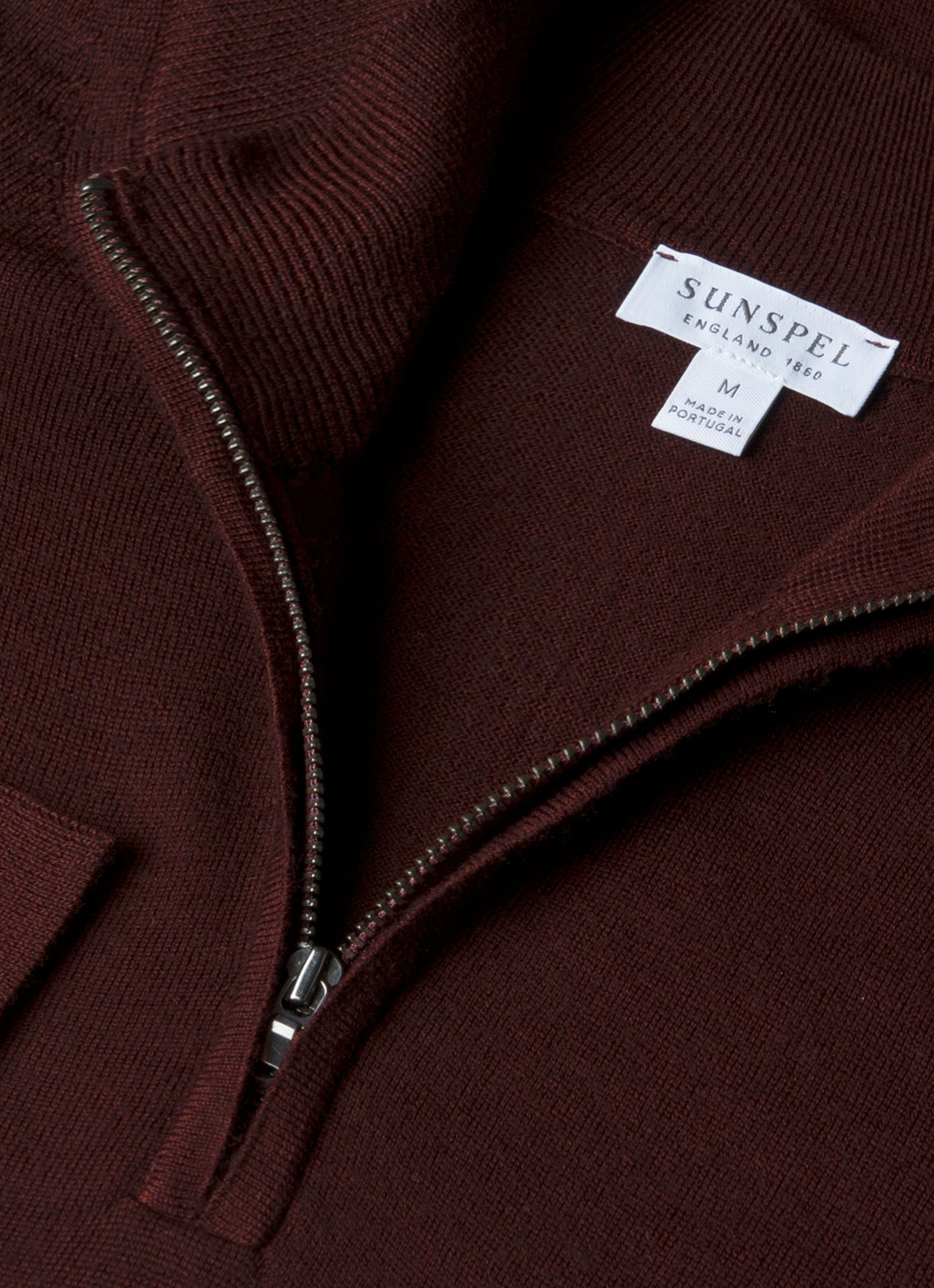 Extra‑Fine Merino Zip Neck - 4