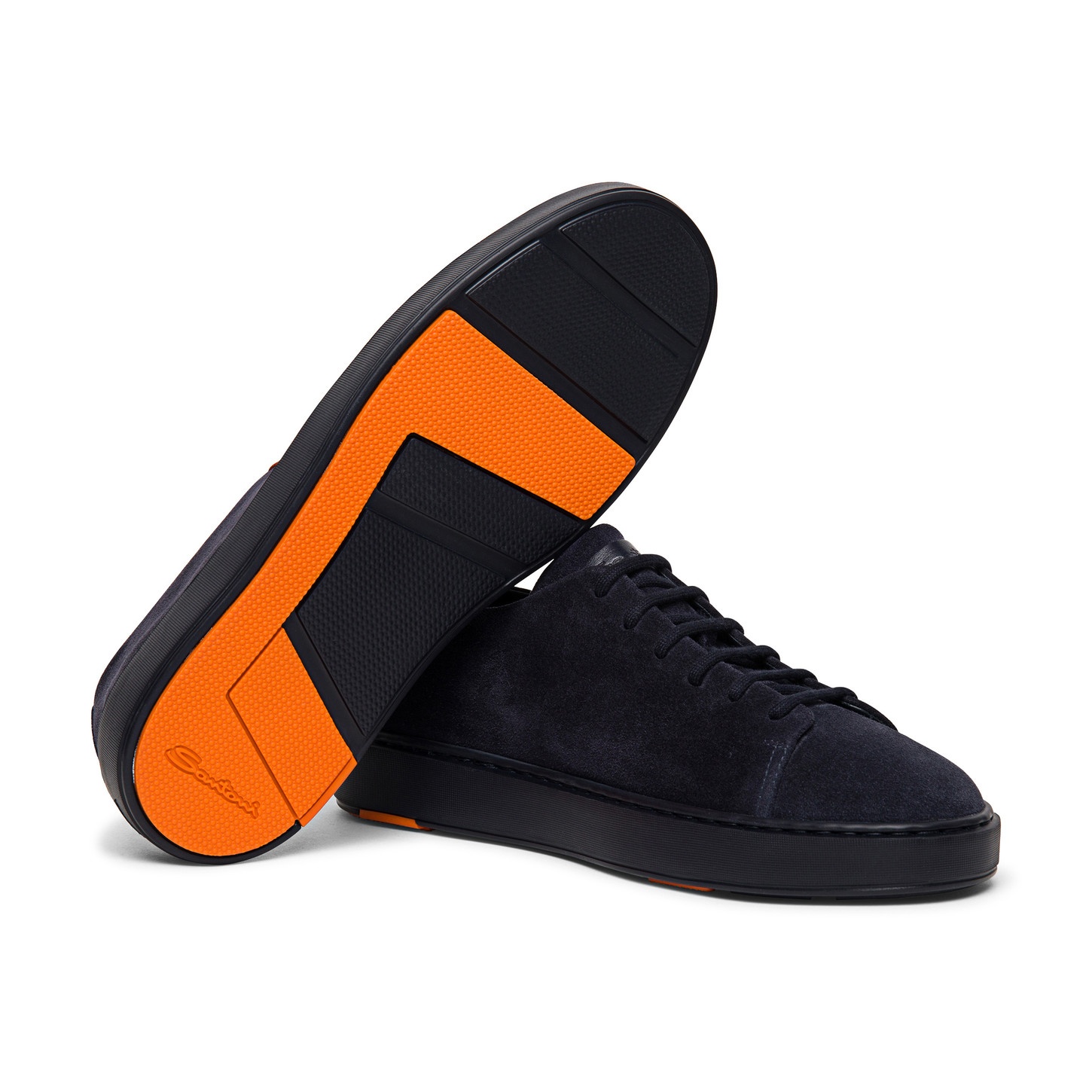 Men’s blue suede sneaker - 3