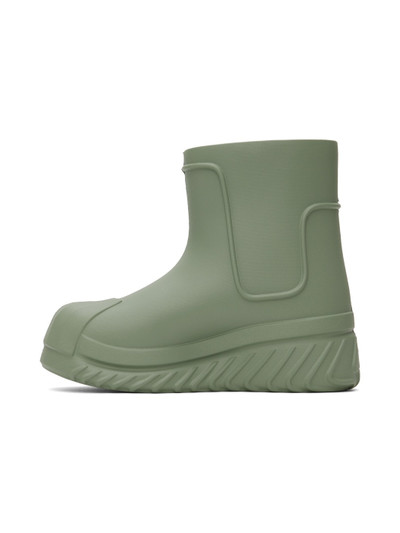 adidas Originals Green AdiFOM Superstar Boots outlook