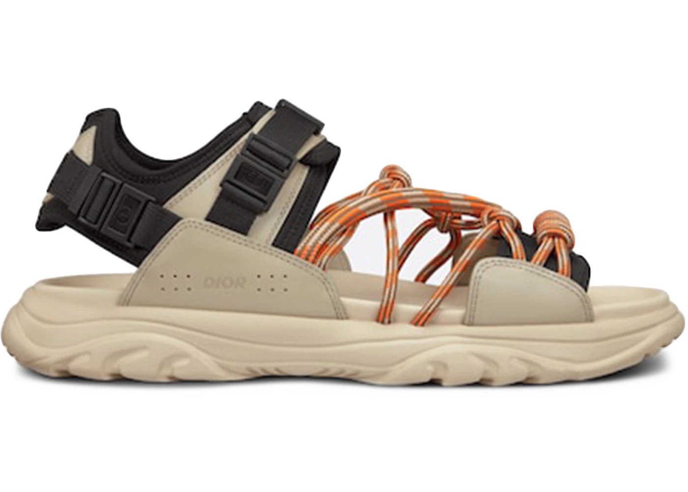 Dior H-Town Sandal Black Natural - 1
