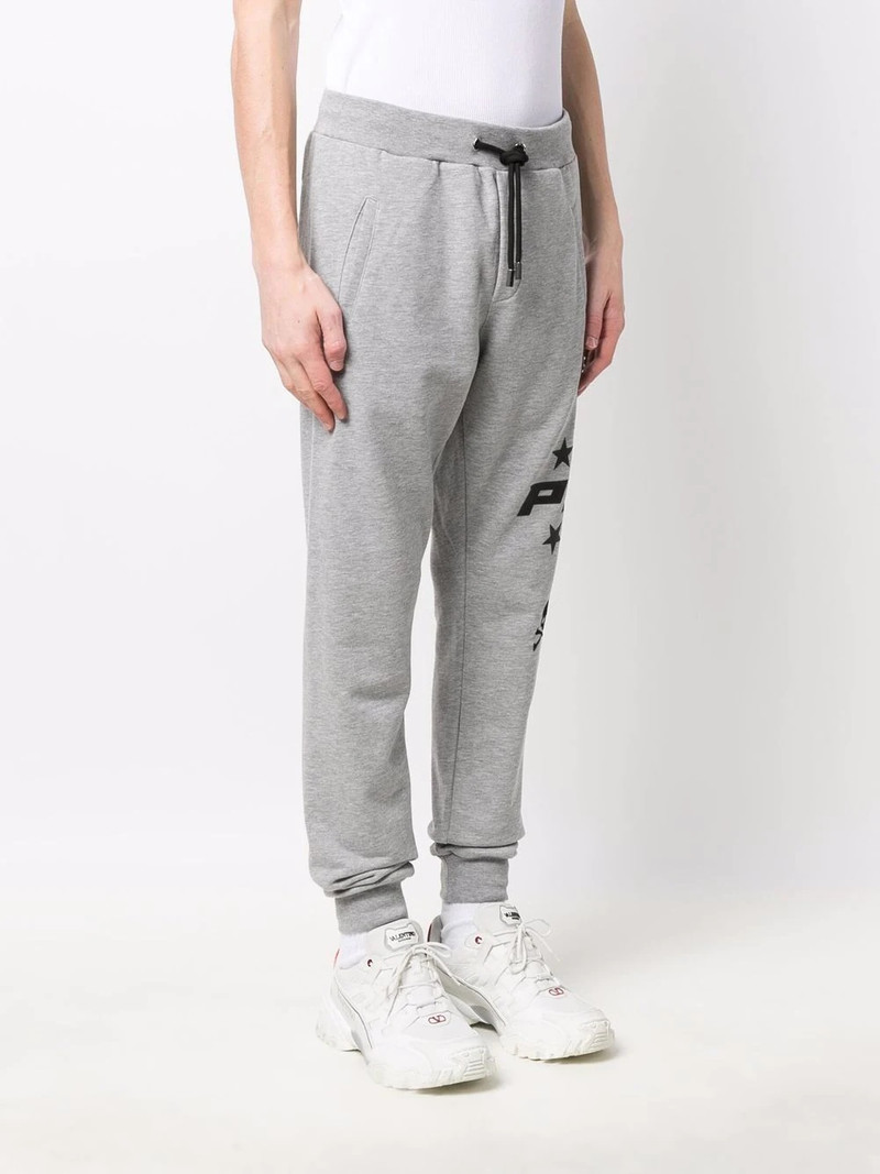 logo drawstring track pants 3