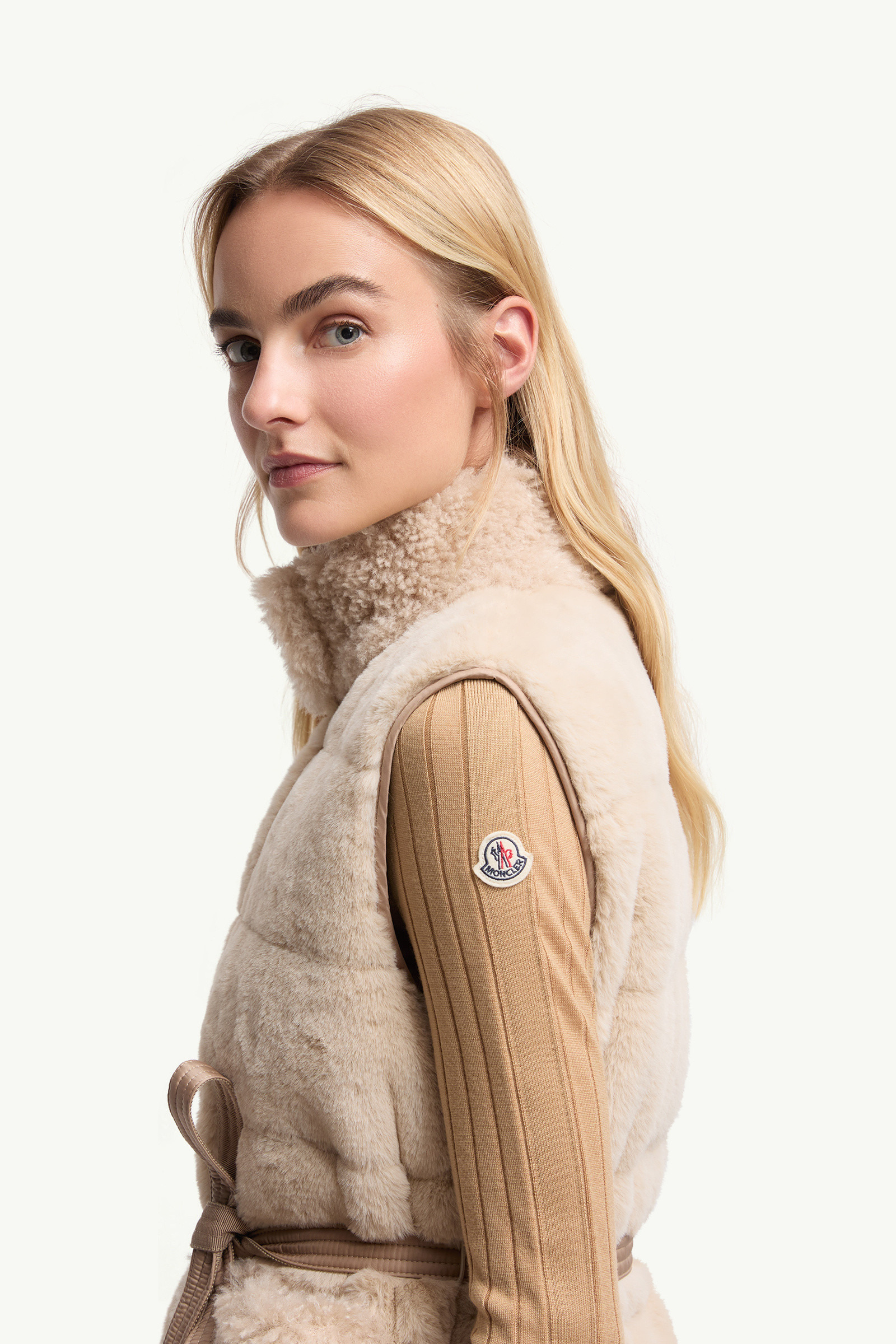 Joui Faux Fur & Teddy Down Vest - 4