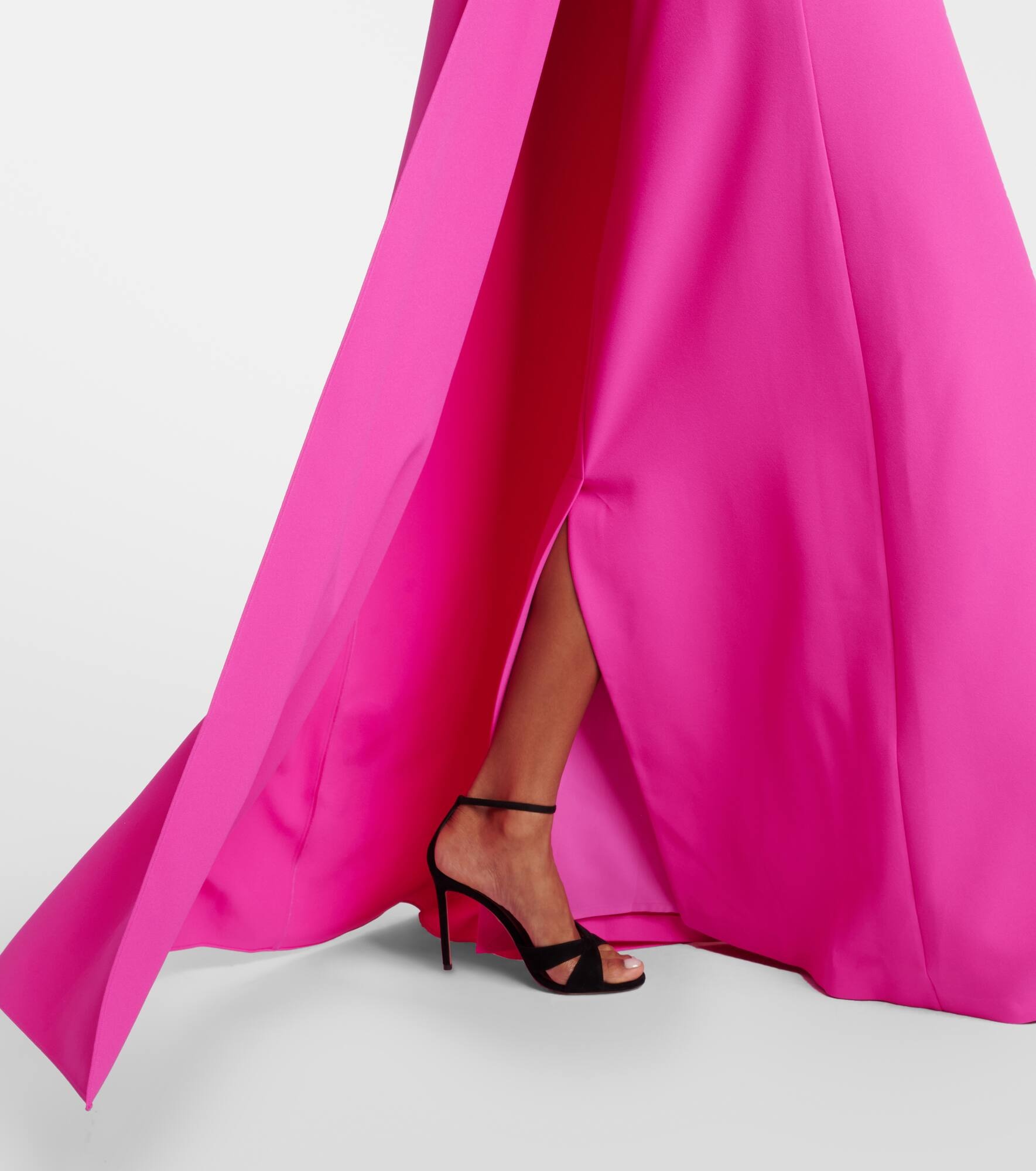 Mattia caped embellished gown - 5