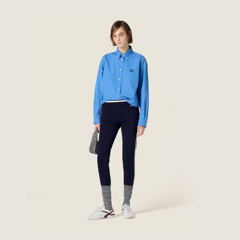 Miu Miu Poplin shirt outlook