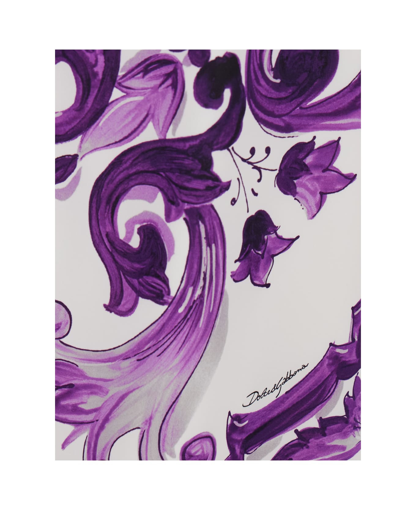 Maiolica Print Dress - 3