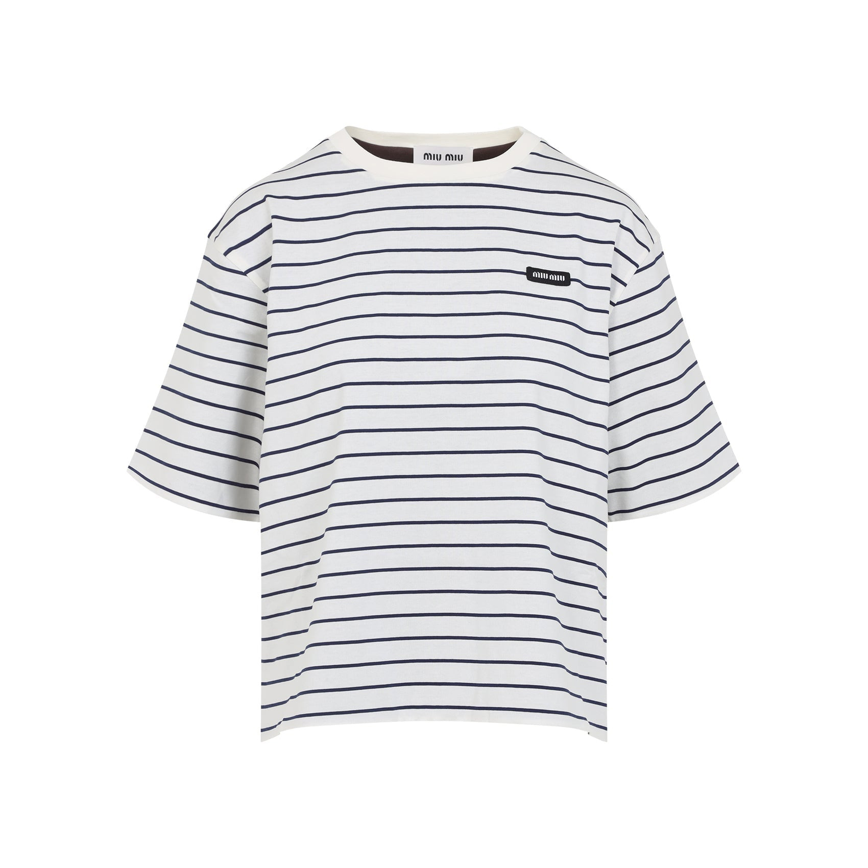 Miu Miu Cotton T-Shirt Women - 1