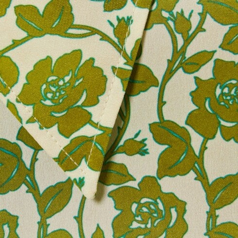 GUCCI Gucci Floral Print Silk Crepe De Chine Shirt outlook