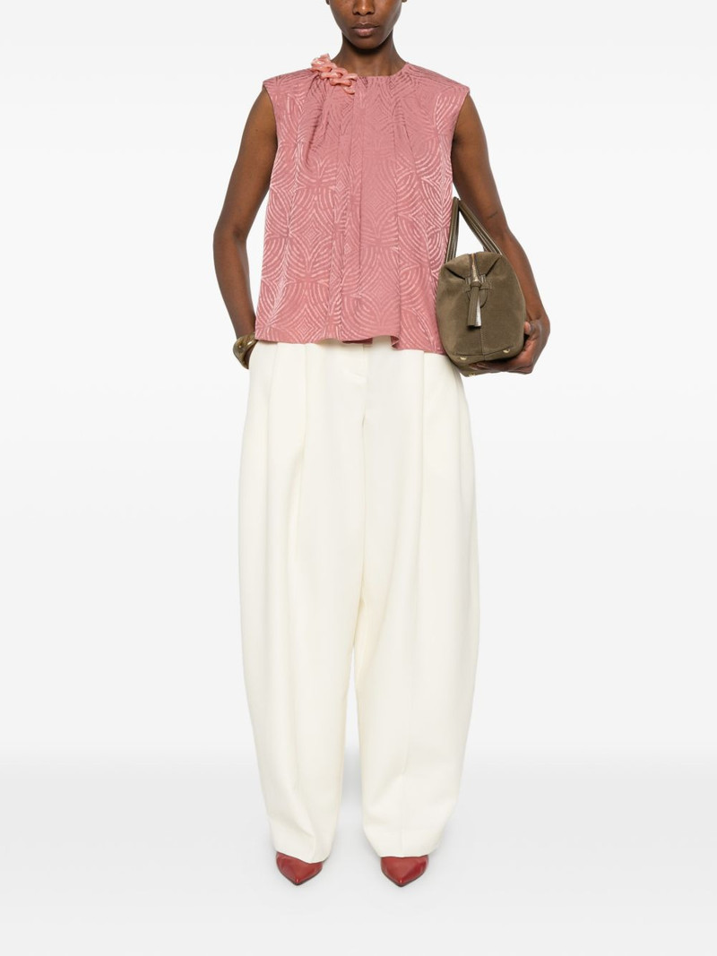 JOSEPH Taddart chain-detail blouse outlook