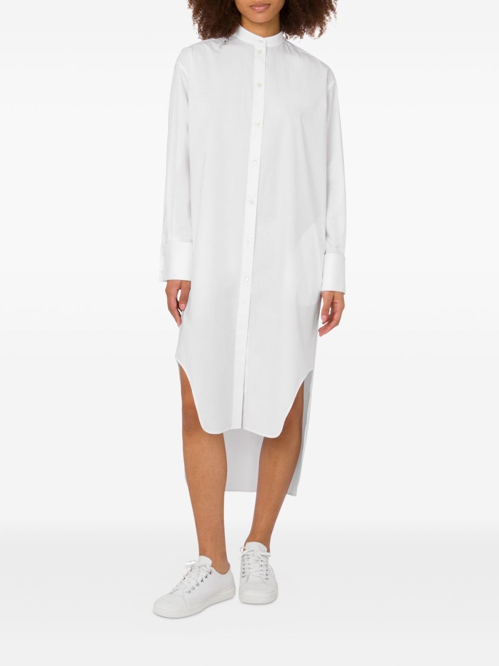 button-up shirt dress - 2