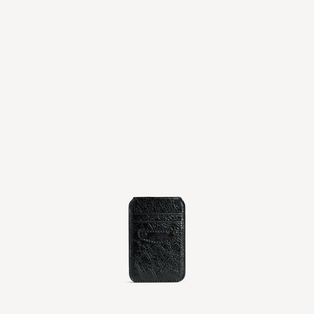 Men's Le City Magnet Card Holder With Stand in Black - 1